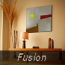 fusion series metal wall art, modern metal sculpture, contemporary metal wall decor in a modern room