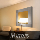 mirrors series metal wall art, modern metal sculpture, contemporary metal wall decor in a modern room