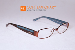 Anna Sui eyewear in St. Louis and west county with blue accent color
